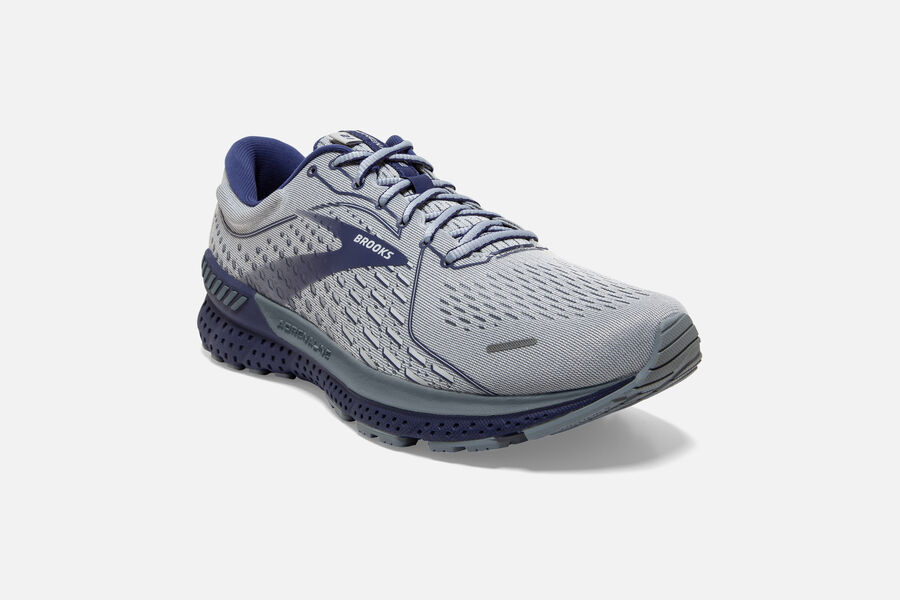 Brooks Adrenaline Gts 21 Road Löparskor Herr - Grå - 4763-FJOIV